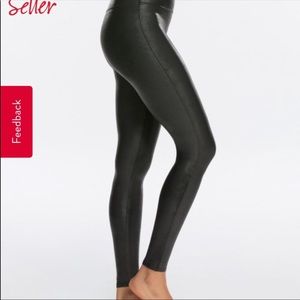 Spanx Feaux Leather Leggings